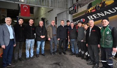 Başkan Aktaş esnafın görüşlerini birinci ağızdan dinledi