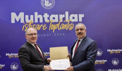 Başkan Bilgin muhtarlar ile buluştu