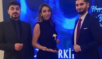 Murat Hançer başarılı çalışmalar yapan firmasıyla ödülü kaptı!