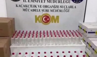 Samsun’da 1 tonu aşkın etil alkole ‘Çengel’!