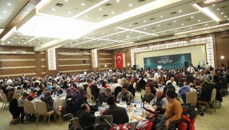 Konya’daki dezavantajlı gruplar ve aileleri iftarda buluştu