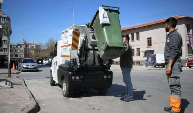 Melikgazi AB Fonu ile elektrikli çöp toplama aracı satın aldı