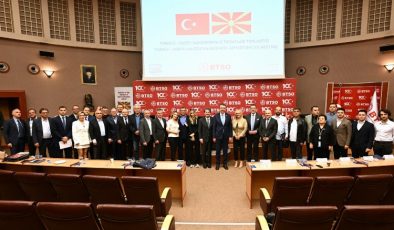 BTSO’da Kuzey Makedonya İş Forumu